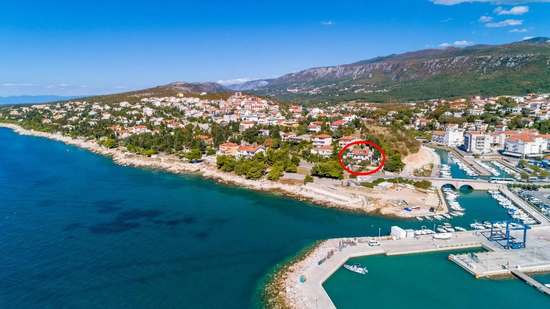 Brzica Lägenhet Novi Vinodolski